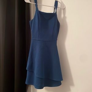 navy blue formal dress
